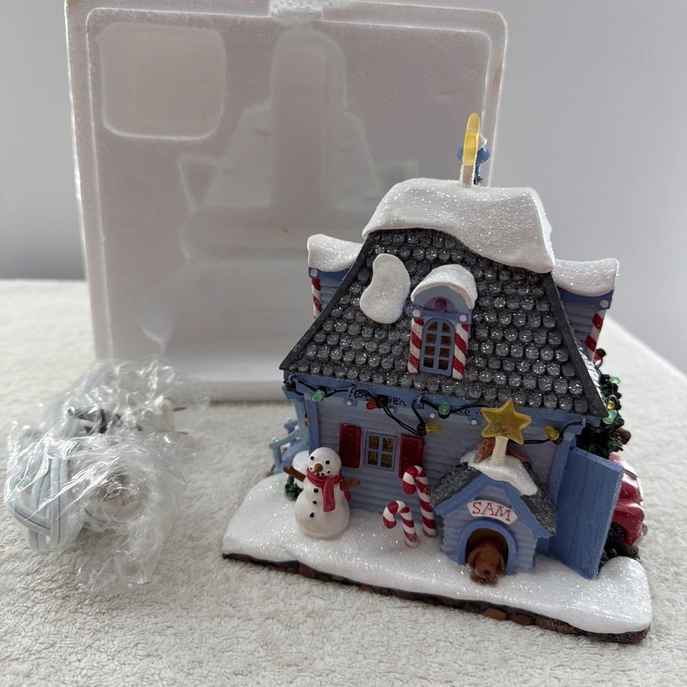 Department 56 Twas The Night Before Christmas "Oh Such A Clatter Garage" #78100